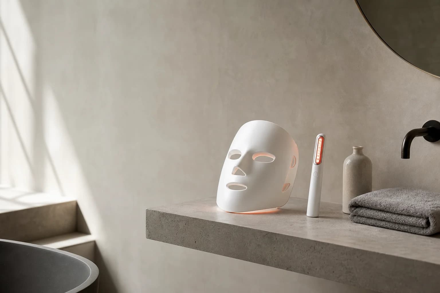 Lumora devices on a minimal vanity